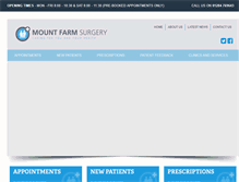 Tablet Screenshot of mountfarm.com